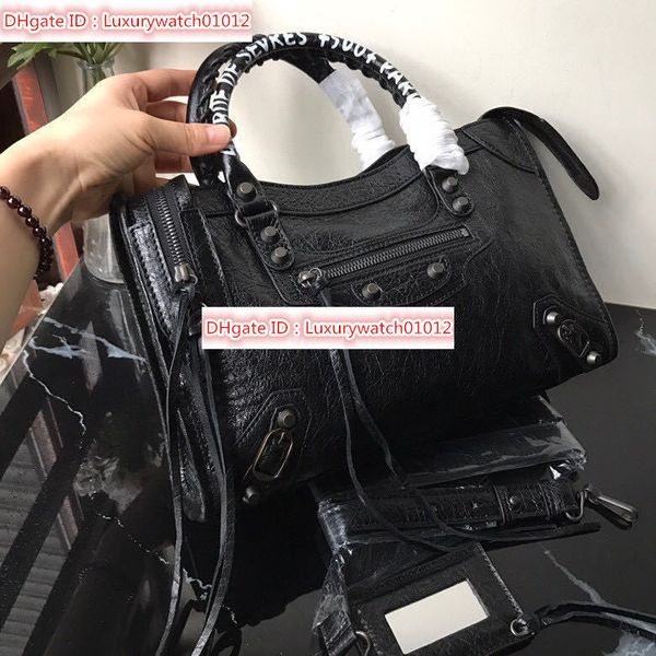 

new lady's handbag 7a high-end custom quality large capacity handbag fashion fashion style burst sheep skin