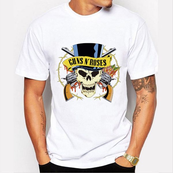 

famous rock band guns n roses guns guitarist slash rock men t shirt fashion new short sleeve t-shirt tee camisetas, White;black