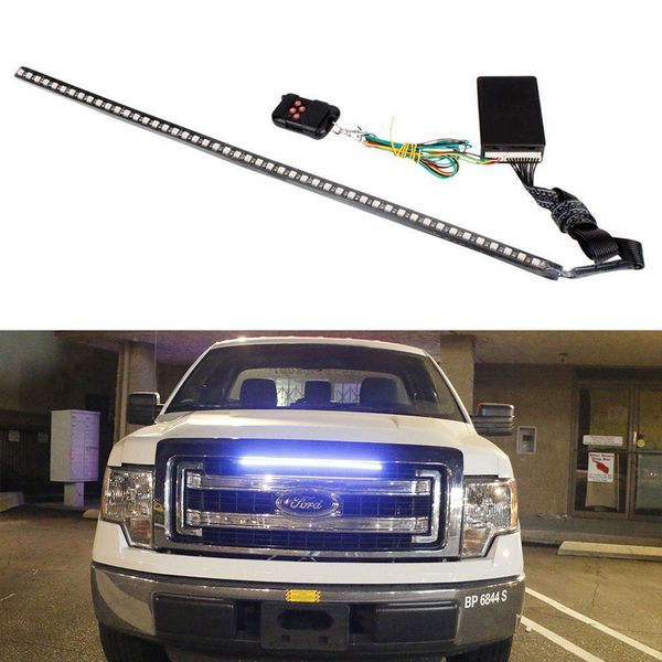 

22" 60cm 48 led knight rider flash strobe scanner neon strip light diy neon car