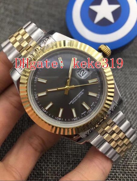 

elling good wristwatches datejust perpetual 126331 116231 36mm 41mm 18k rose gold jubilee asia 2813 movement automatic men watch watches, Slivery;brown
