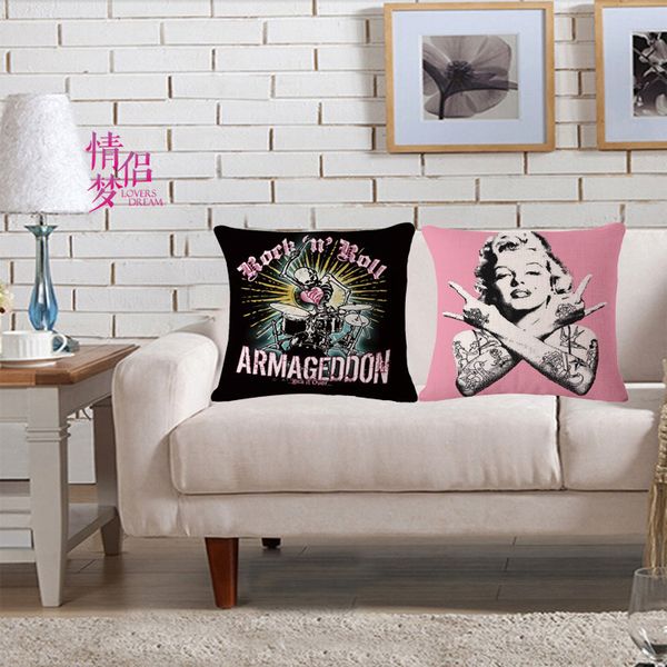 

originality monroe cotton flax pillow cushion loose coat