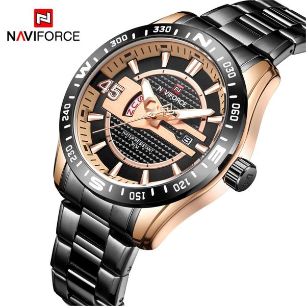 

naviforce мђжкие а лђие мђжин полнй ал а кваѬеве а аналогове вод, Slivery;brown