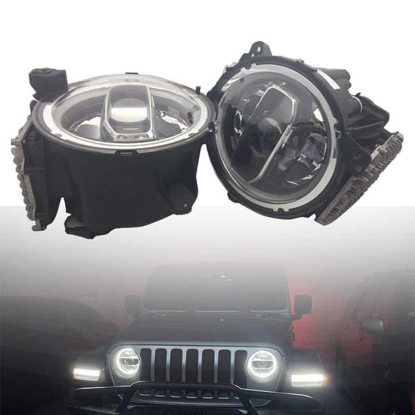 

yait 9" inch round led headlights for 2018 2019 wrangler jl headlamps replacement with daytime running lights high low beam