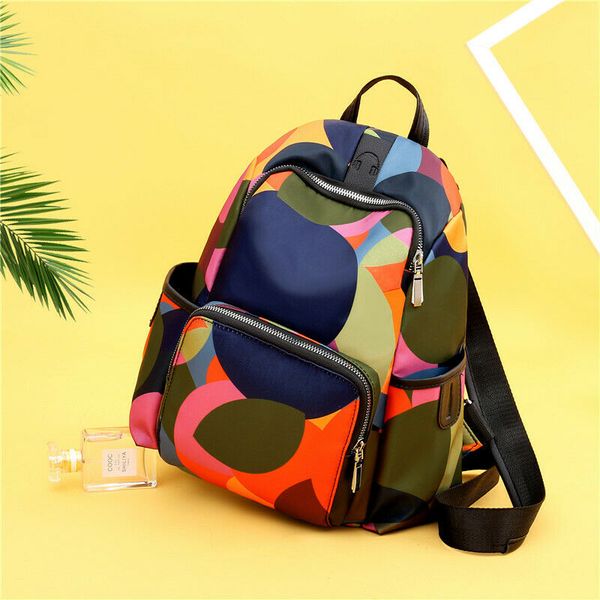 

new women bag oxford waterproof anti-theft backpack for lady travel school rucksack shoulder bag waterproof