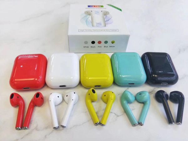 

I18 tw pop up window bluetooth 5 0 earphone port true wirele earbud touch earphone head et magnetic charging box pk i10 i12 i13