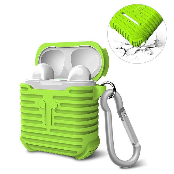 

soft silicone earphones case box for apple airpods bluetooth wireless earphone bag for air pods ear cover pouch