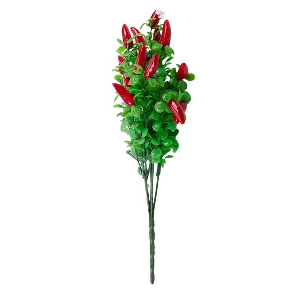 

искусственный 7-branch перец чили фрукты букет поддельные завод party decor офис