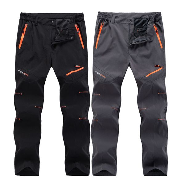 

loclimb men's hiking pants men outdoor camping/climbing/fishing pants mans spring quick dry trousers travel/travel am406, Black;green