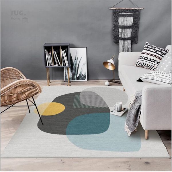 Aovoll Modern Japanese And Korean Abstract Stone Grey Living Room Bedroom Kitchen Bedside Carpet Mat Living Room Carpet Area Rug Carpet Services Car