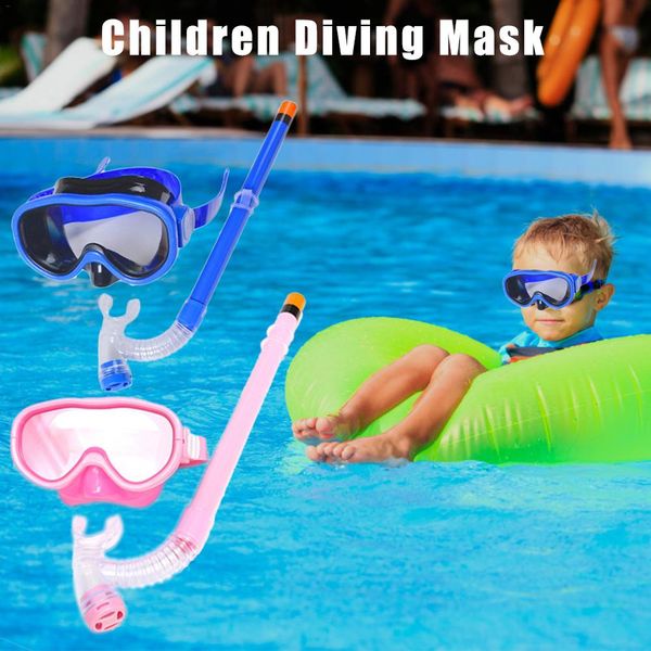 

outdoor swimming diving snorkel scuba mask diving equipment semi dry snorkeling swimming goggles summer children mask