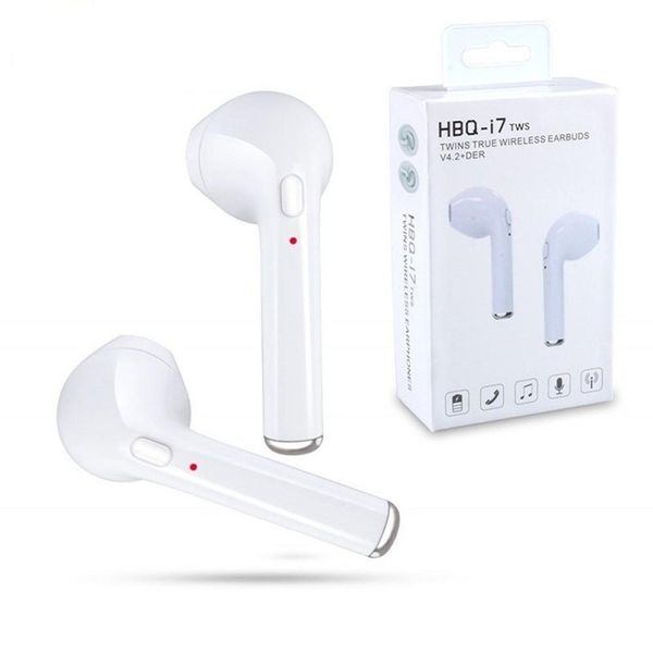 

I7 tw bluetooth headphone with charge cable mic mini twin wirele earphone portable in ear earbud for driver retail box better hbq