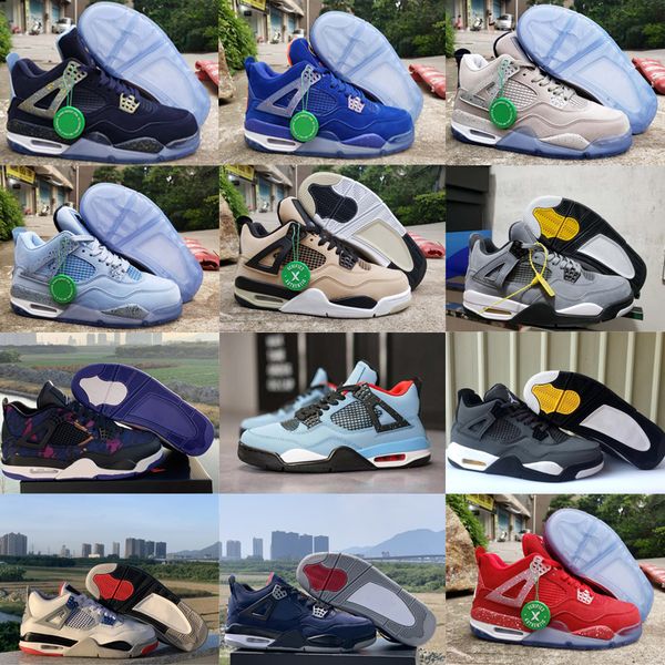 

2020 Разводят черный ретро Кошачьи 4S баскетбол обувь мужчин мужские дизайнерские кроссовки IV Чистые денежные тренеры белые Иордан 4 с коробкой