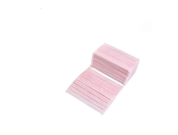 

3 ply non woven protective black/white/pink white face dust fast delivery mask pink shipping uod3
