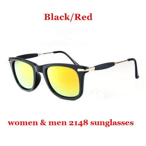 

brand round metal designer sunglasses 58mm for steampunk fashion glasses retro vintage 2148 sun glasses with cases and box, Blue