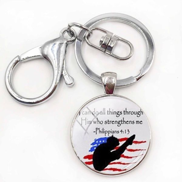 

fashion art picture keychain diving exquisite neutral pendant for women bags decoration jewelry, Silver