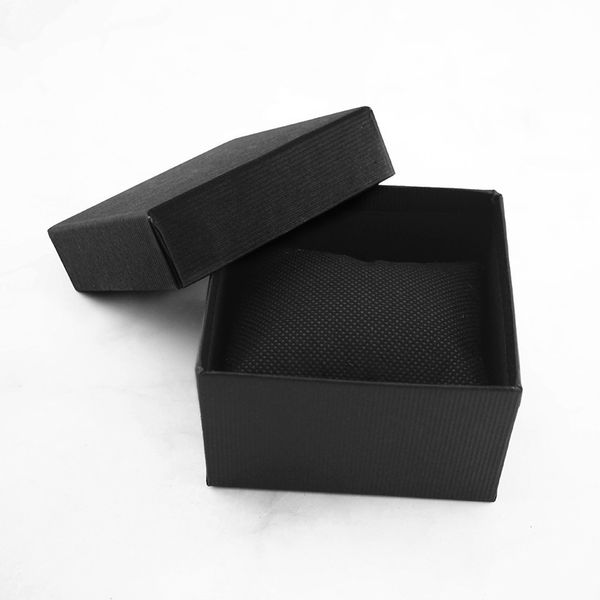 

currently available square tiandigai hard paper watch box black and white with pattern red blue watch box a generation of fat ma, Black;blue