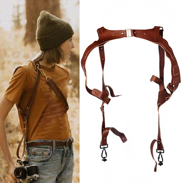 

selling camera strap adjustable portable leather camera shoulder band accessories lbv