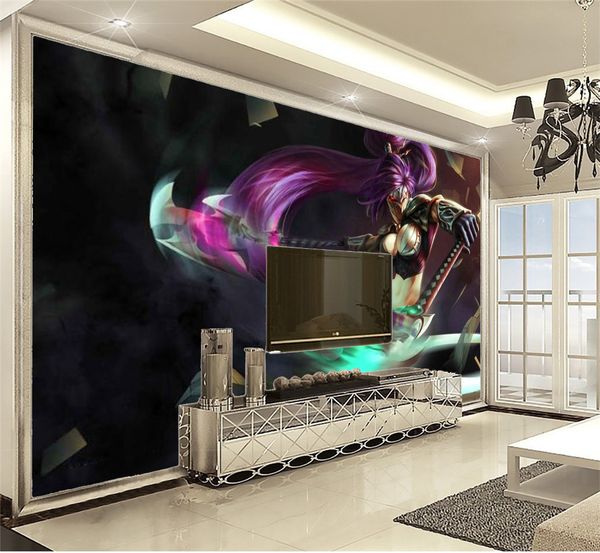 

оптовых фото обои space home decor пользовательские sexy маска девушка интерьер hd влажные обои