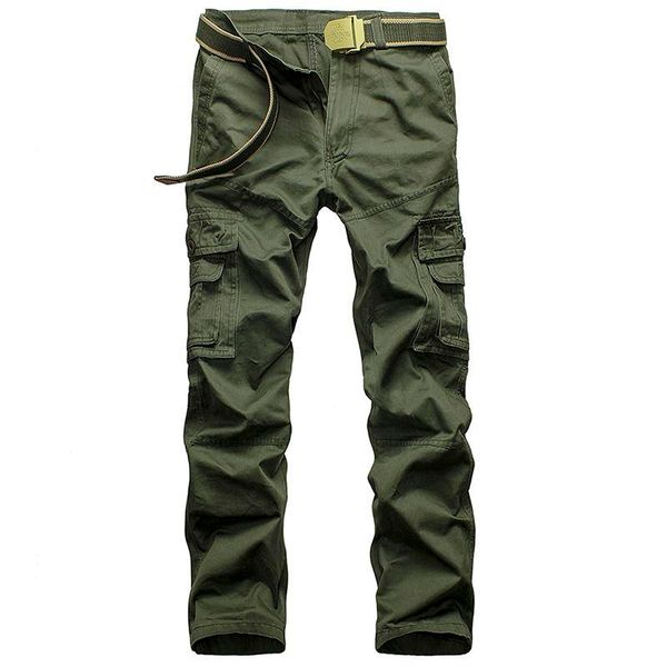 

tactical pants men cotton cargo pants city spring army combat cargo pants casual soldier train trousers multi pockets men's clothing, Black
