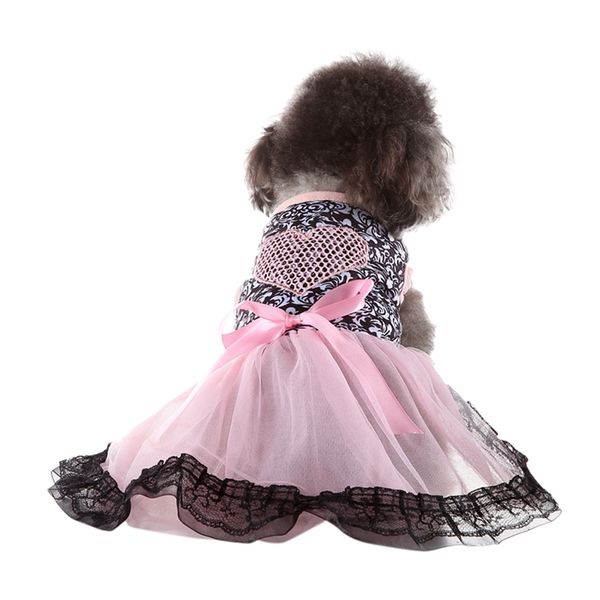 

pet собак кружево платья любовь сердце одежда тута юбка маленьких средний собаки cat принцесса платье собака свадебной одежда для собак одеж