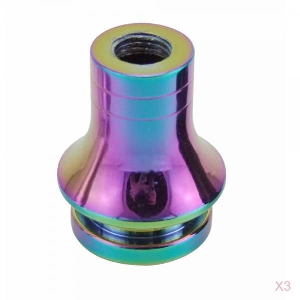 

3 pcs. car gear shift knob gear lever holder socket mounts, m12x1.25, aluminum, multi