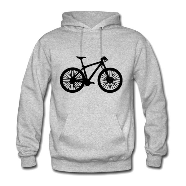 

2018 brand new bikes bicycles print hoodies men cotton casual men sweatshirts pullover hoodies drop shipping, Black
