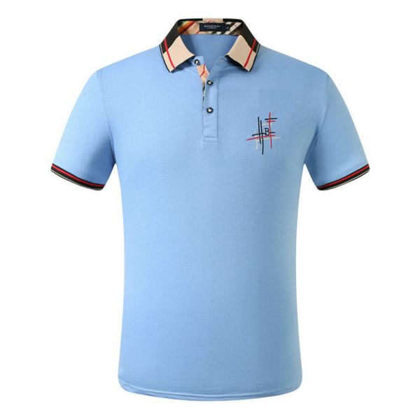 

mens designer t-shirts polo shirt mans brand luxury summner new style tees high end fashion trend business casual new, White;black