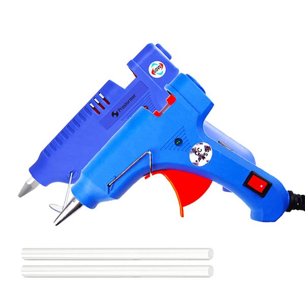 

prostormer melt glue gun with a variety of 7mm or 11mm melt glue sticks mini electric heating tool gun melting