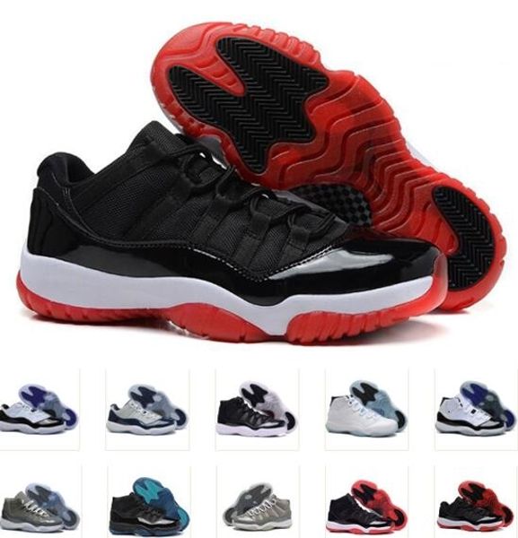 

11 space jam concord 11s xi men women high heiress black stingray gym basketball shoes low bred varsity sports sneaker 01
