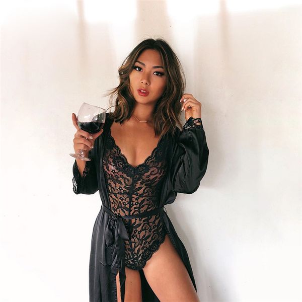

женщины комбинезоны 4 цвета lace bodysuit женщины глубокий v шеи sexy bodysuit белый черный mesh bodysuit club комбинезон комбинезоны пижамы, Black;white
