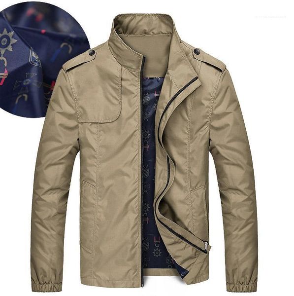 

мужские пальто обшитые панелями повседневная верхняя одежда homme с карманами 2020 весна мужские твердые куртки стенд воротник чистый цвет, Black;brown