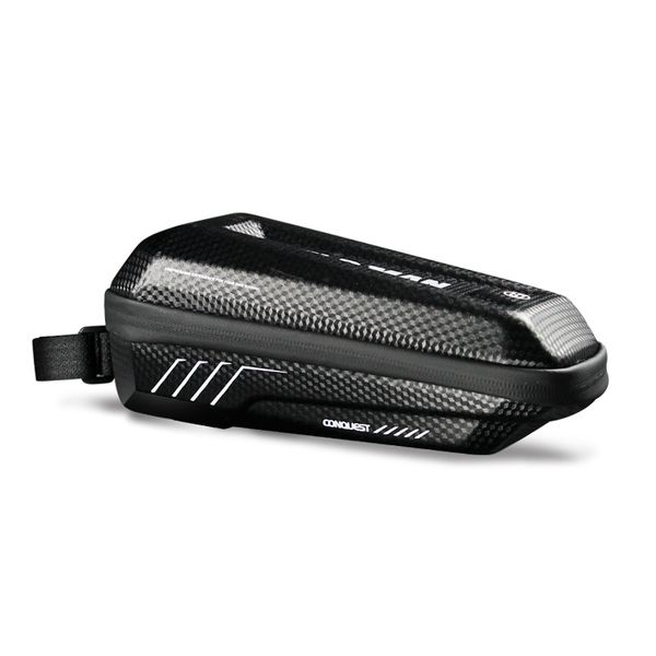 

eva carbon ribbed hard shell tube bag mountain bike bag waterproof front beam bags bicycle