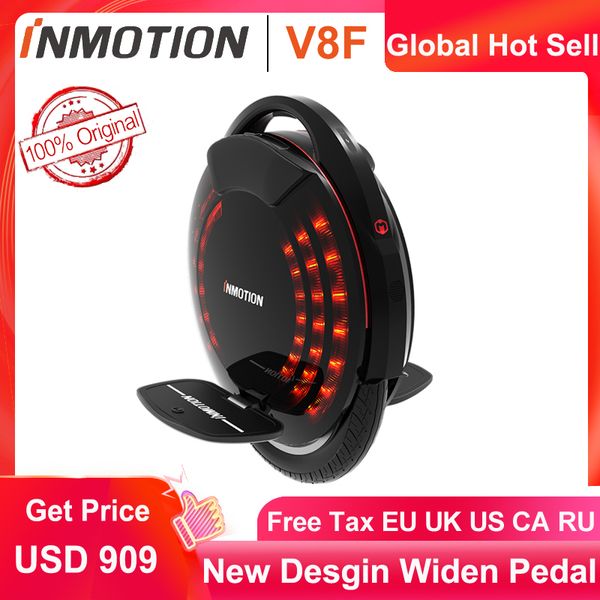 

original inmotion v8f unicycle widen pedal built in legpads one wheel eletric balance wheel