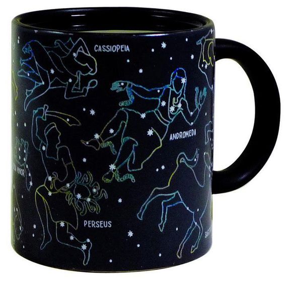 

оптовая продажа-бесплатная доставка 1 шт творческие созвездия кружки чашка теплоактивированный цвет изменение астрономия физика наука керами