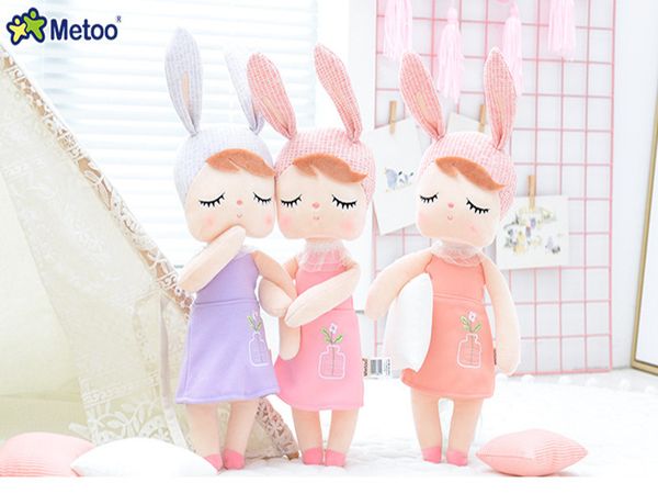 

metoo doll stuffed toys plush animals kids toys for girls children boys kawaii baby plush toys cartoon angela rabbit
