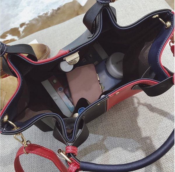 

factory wholesale 2019 new handbag cross pattern synthetic leather shell chain bag shoulder messenger bag fashionista 1208 #