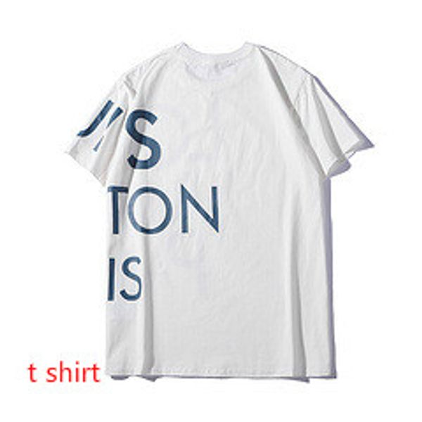 

new summer designer men's t-shirts fashion brand t shirts with letters printed casual loose short-sleeved men tee shirts s-2xl zmy3294, White
