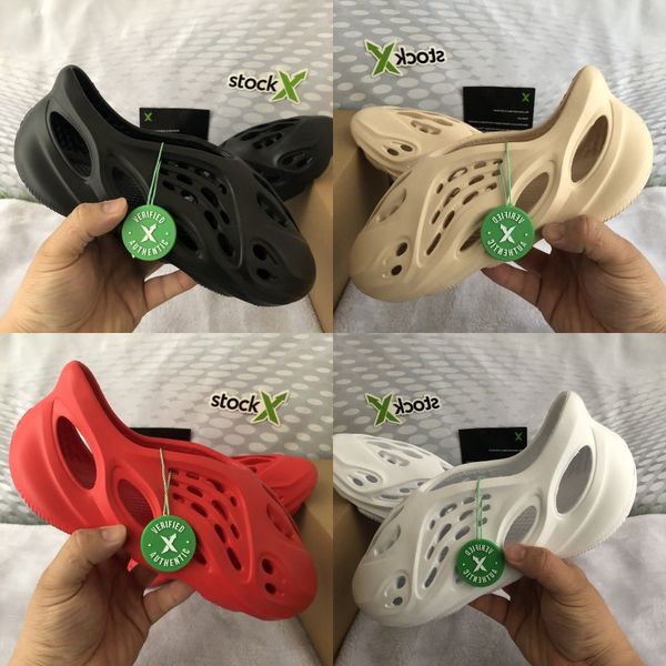 

sandal form runner kanye triple black white bone total orange mens outdoor sandale shoes women designer sandals with mask eur 36-46