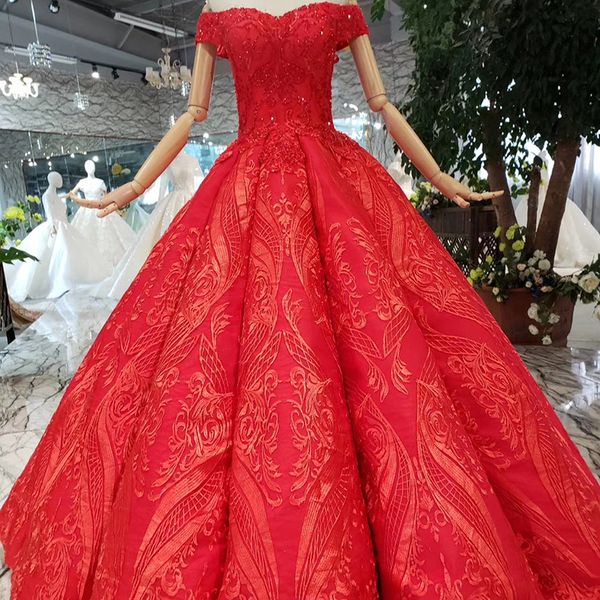 

2019 red boho sweetheart quinceanera dresses lace up back strapless shoulder exquisite applique crystal ceremony dresses gowns, Blue;red