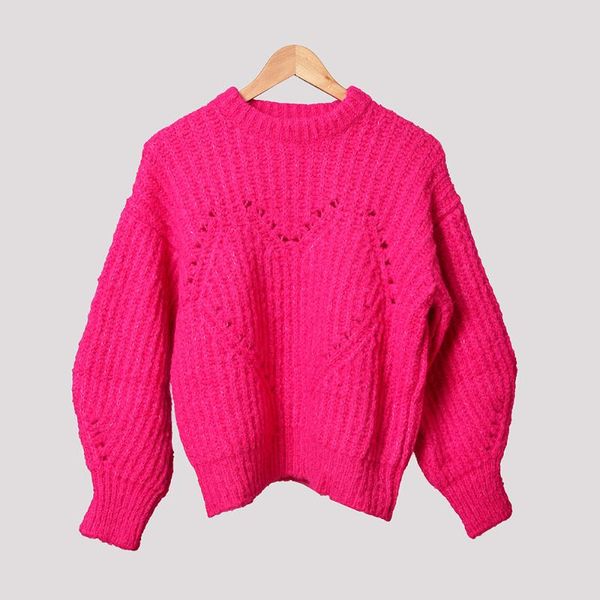 

women sweater 2019 autumn and winter new round neck hedging heart-shaped hollow thread temperament lady knitted sweater, White;black