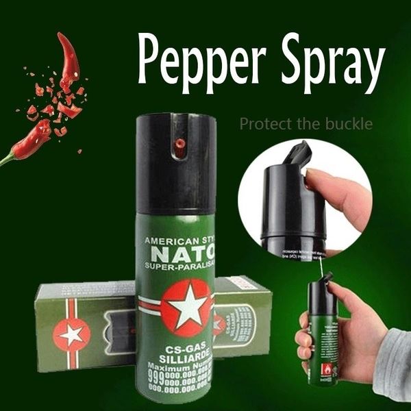 

pepper spray for self defense product series mini pepper spray, Silver
