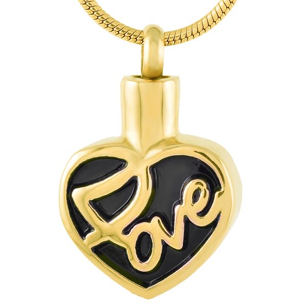 

z1186 gold personalized love heart cremation pendants to put ashes in keepsake memorial urn jewelry necklace for women engraving, Silver