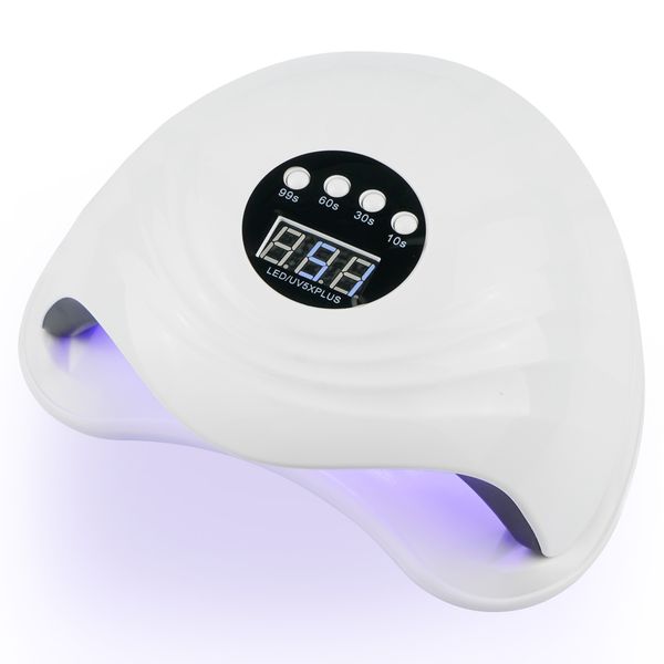 

uv led nail lamp 72w nail dryer sun5xplus 10s/30s/60s/99s auto sensor manicure machine curing glue polish with 36pcs beads