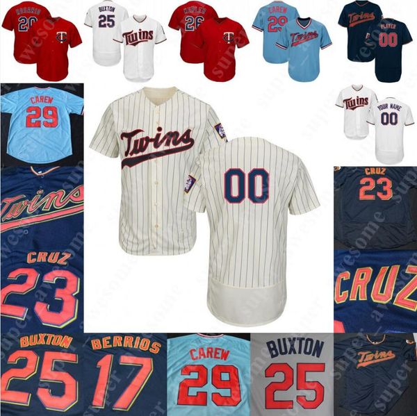 

Sergio Romo Ryan Eades Zack Littell LaMonte Wade Fernando Romero Kohl Stewart 43 Thorpe Cody Stashak La Tortuga Twins Jersey