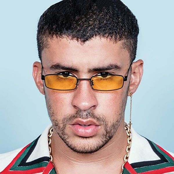 

stylish vintage sunglasses men women small rectangle red sun glasses lady female retro metal frame shades outdoor eyeglass uv400, White;black