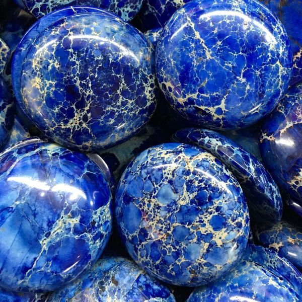 

women fashion 30mm beautiful variscite round cabochon cab no drilled/hole 1pcs c8243, Silver