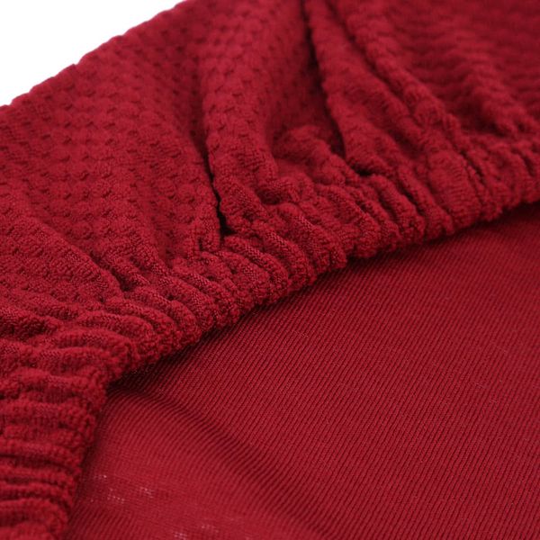 

soft polyester spandex chair cover slipcover red