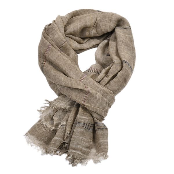 

2019 new sale yarn-dyed striped scarf for men and women soft fashion designer wraps mens oversize 90*190cm scarves, Blue;gray