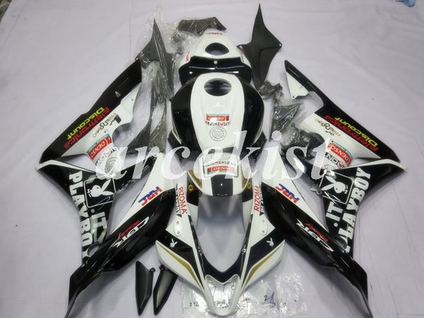 

новый abs инъекция мотоцикл полный обтекатели комплект, пригодный для honda cbr600rr f5 2007 2008 07 08 600rr кузовостроение набор пользоват