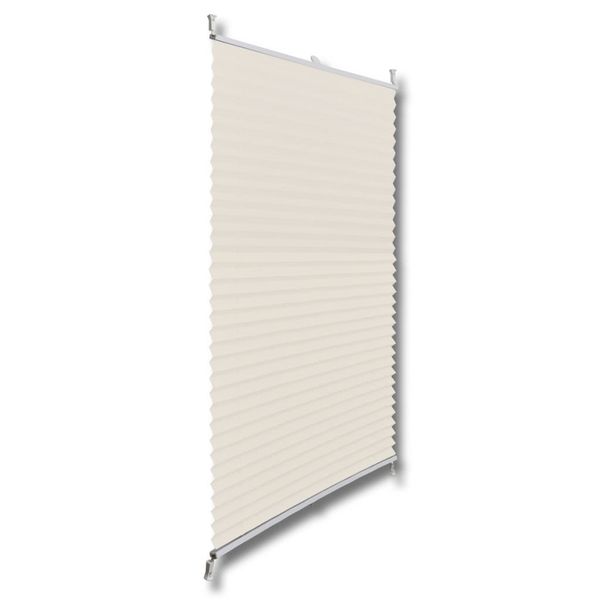 

plisse blind 90x150cm creme other home textile